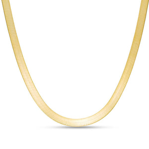Sleek Herringbone Necklace
