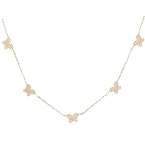 Blossom Butterfly Necklace
