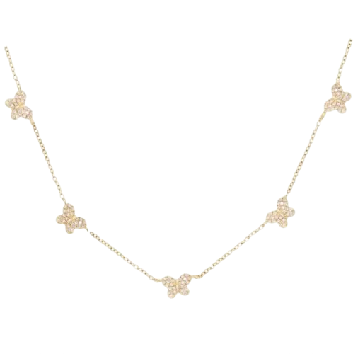 Blossom Butterfly Necklace