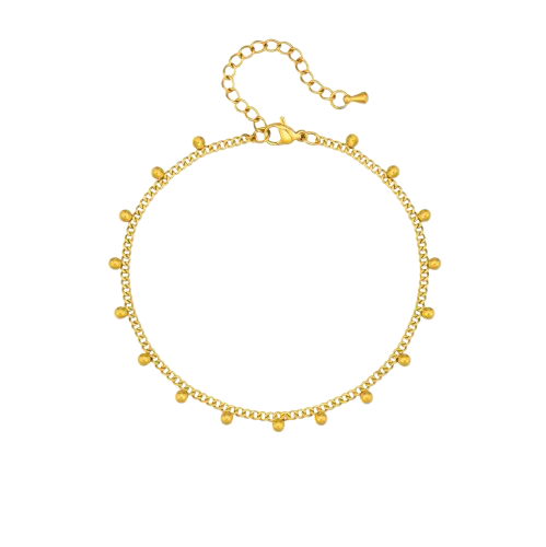 Beaded Chain Anklet