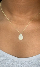 Load and play video in Gallery viewer, Drop Pavé necklace
